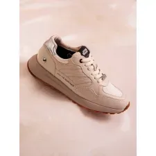 Zapatillas Para Mujer Cuero Leia-W Blanco Hush Puppies