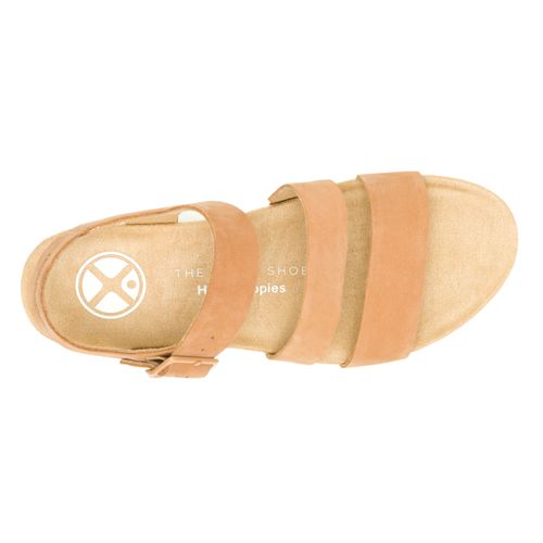 Sandalia Para Mujer Cuero Breathe 3-Band Marron Hush Puppies