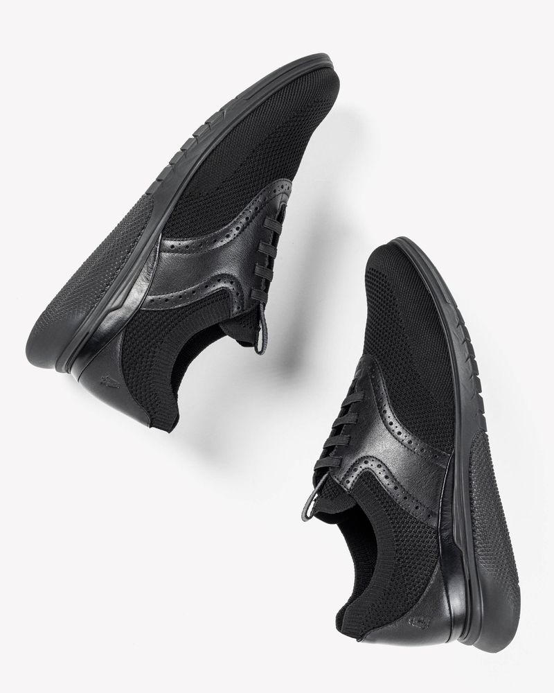 Zapato-Para-Hombre-Textil-Advance-Hybrid-Cord-Negro-Hush-Puppies