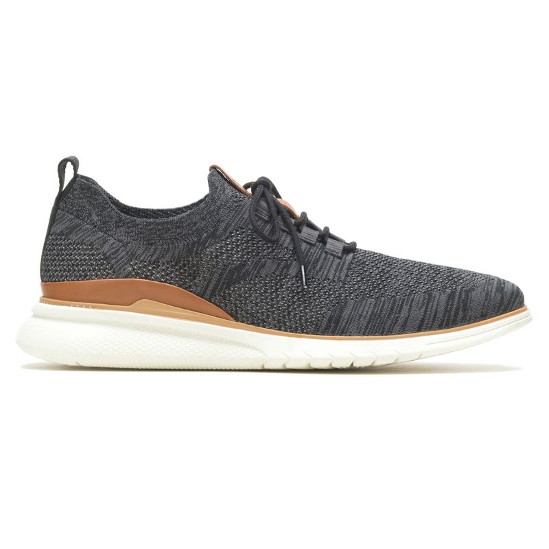 Zapato-Para-Hombre-Textil-Advance-Knit-Laceup-Negro-Hush-Puppies