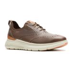 Zapato-Para-Hombre-Cuero-Excel-Wingtip-Marron-Hush-Puppies