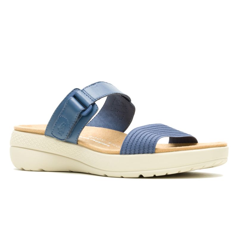Sandalia-Para-Mujer-Cuero-Breathe-Gore-Azul-Hush-Puppies