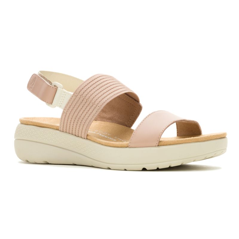 Sandalia-Para-Mujer-Cuero-Breathe-Gore-Taupe-Hush-Puppies