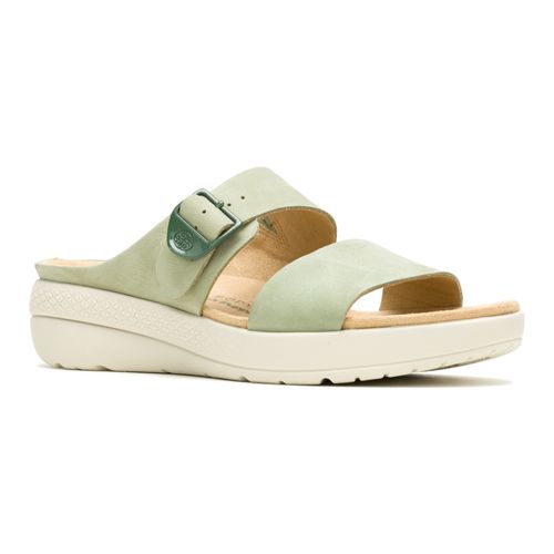 Sandalia Para Mujer Cuero Hp Breathe Slide Verde Hush Puppies