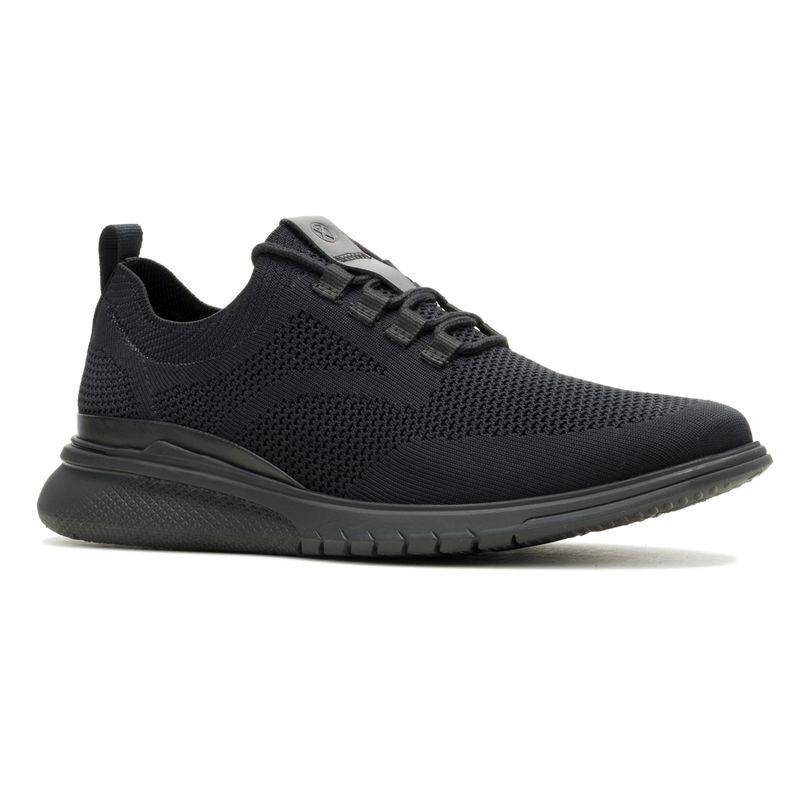 Zapato-Para-Hombre-Textil-Advance-Knit-Laceup-Negro-Hush-Puppies