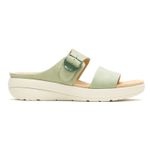 Sandalia-Para-Mujer-Cuero-Hp-Breathe-Slide-Verde-Hush-Puppies