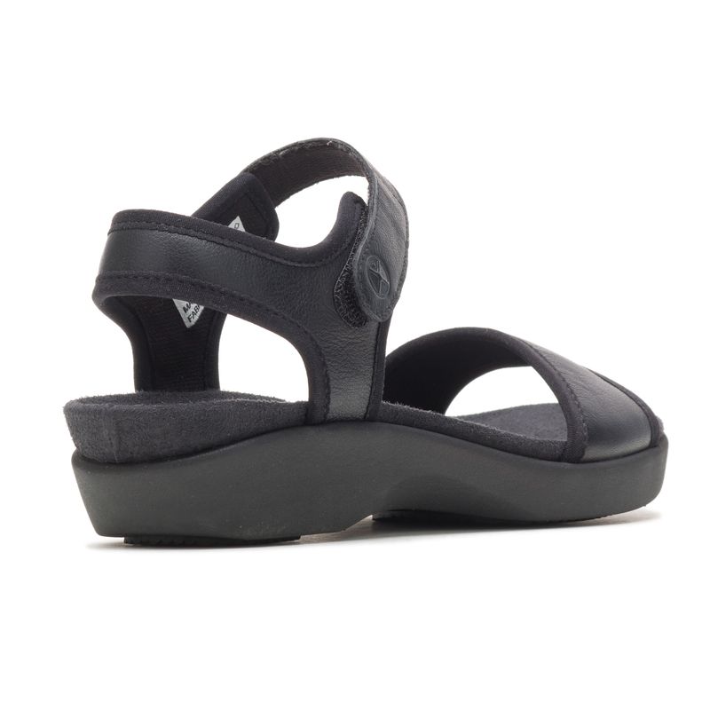 Sandalia-Para-Mujer-Cuero-Hp-Dorri-Qtr-Strap-Negro-Hush-Puppies