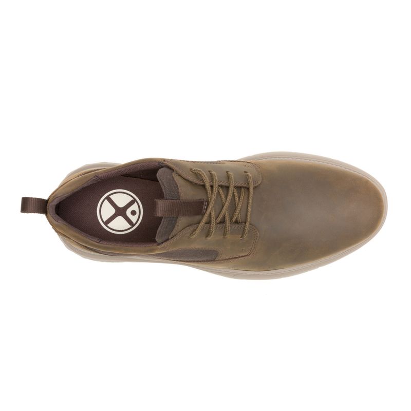 Zapato-Para-Hombre-Cuero-Excel-Lt-Laceup-Marron-Hush-Puppies