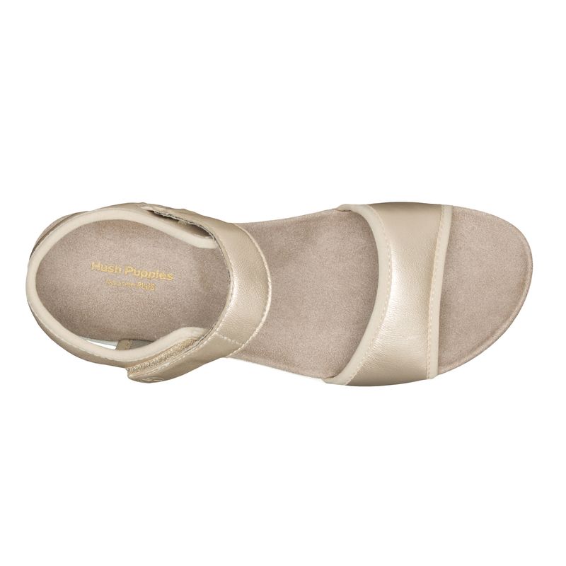 Sandalia-Para-Mujer-Cuero-Hp-Dorri-Qtr-Strap-Metalizado-Hush-Puppies