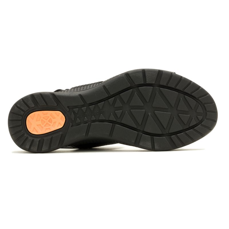 Sandalia-Para-Mujer-Cuero-Breathe-Gore-Negro-Hush-Puppies