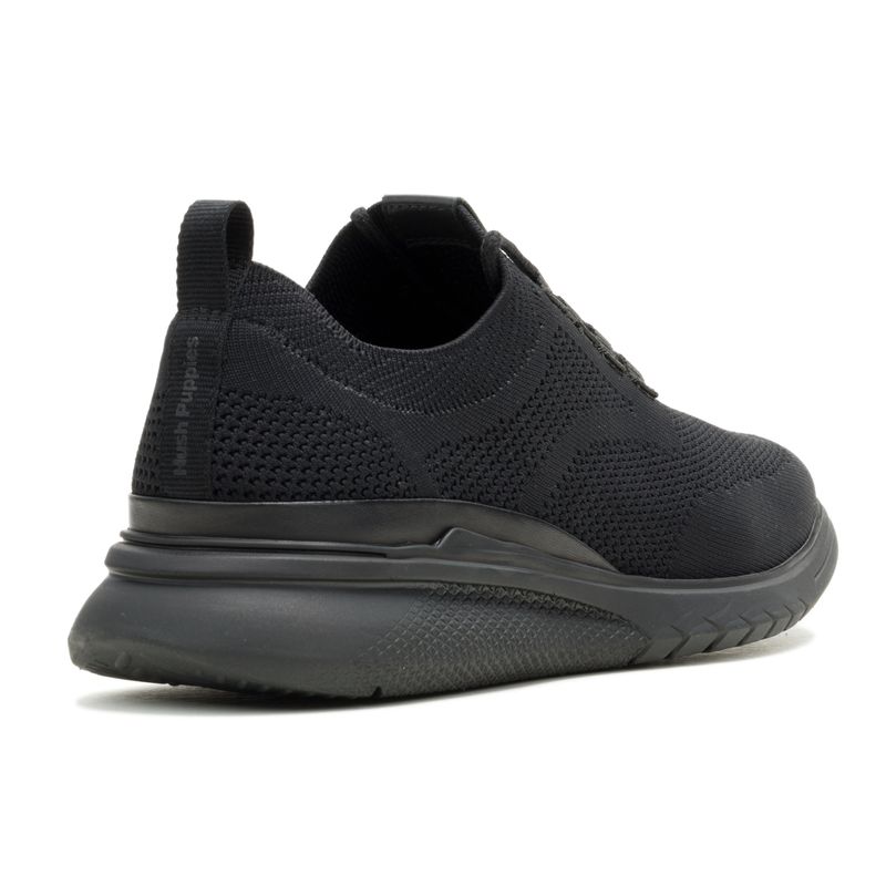 Zapato-Para-Hombre-Textil-Advance-Knit-Laceup-Negro-Hush-Puppies