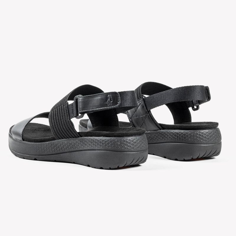 Sandalia-Para-Mujer-Cuero-Breathe-Gore-Negro-Hush-Puppies