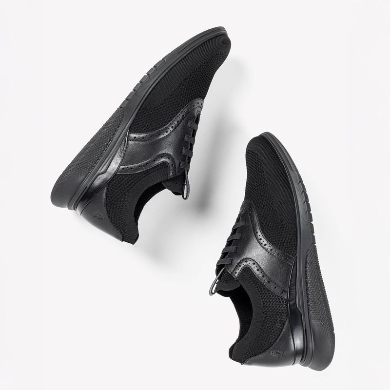 Zapato-Para-Hombre-Textil-Advance-Hybrid-Cord-Negro-Hush-Puppies