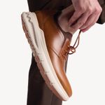 Zapato-Para-Hombre-Cuero-Excel-Laceup-Marron-Hush-Puppies