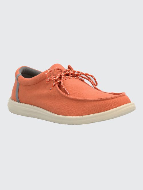 Alpargata Para Hombre Textil Canyon Naranjo Hush Puppies