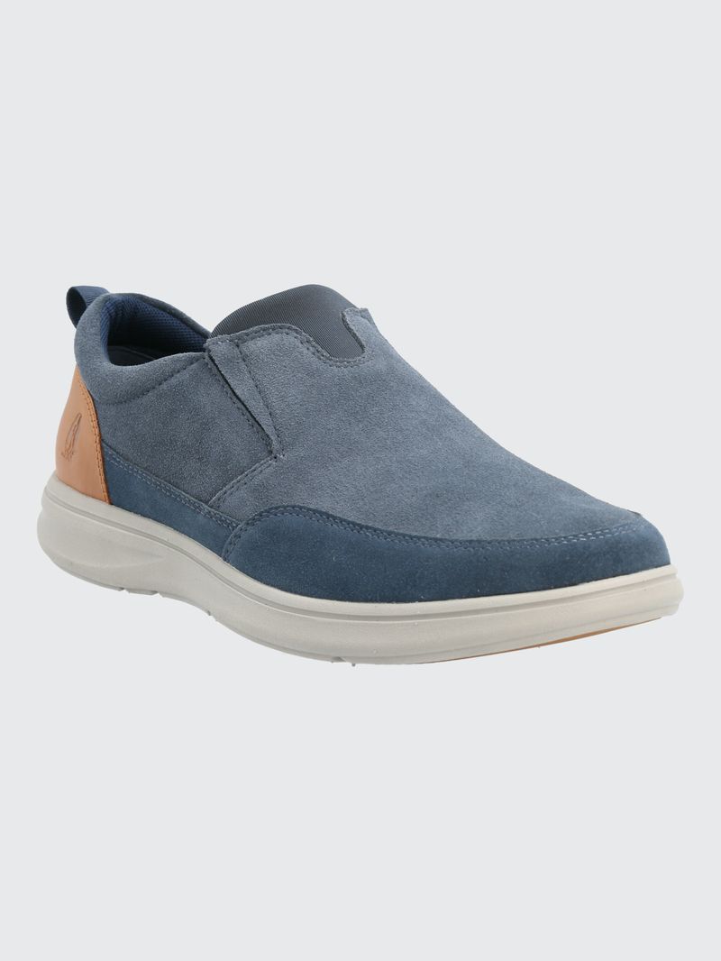 Slip-On-Para-Hombre-Cuero-Robson-Azul-Hush-Puppies