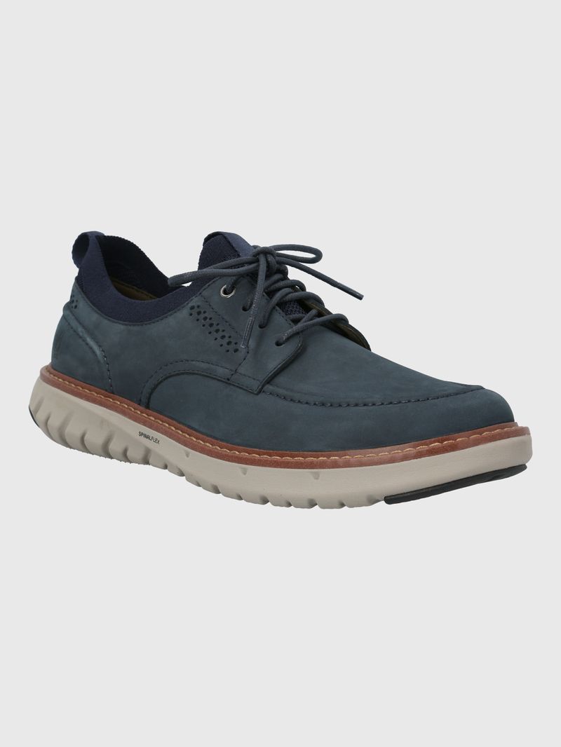 Zapato-Para-Hombre-Cuero-Smart-Laceup-Azul-Hush-Puppies