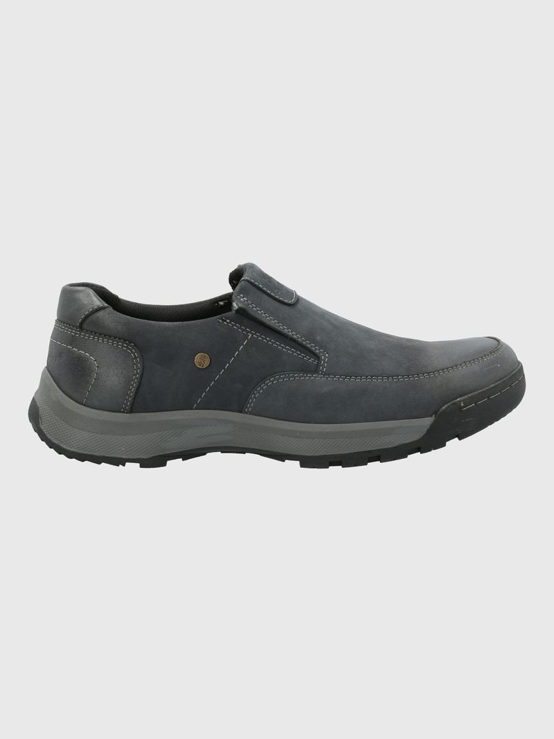 Slip-On-Para-Hombre-Cuero-Consin-Azul-Hush-Puppies