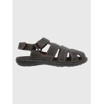Sandalia-Para-Hombre-Cuero-Neri-Marron-Oscuro-Hush-Puppies