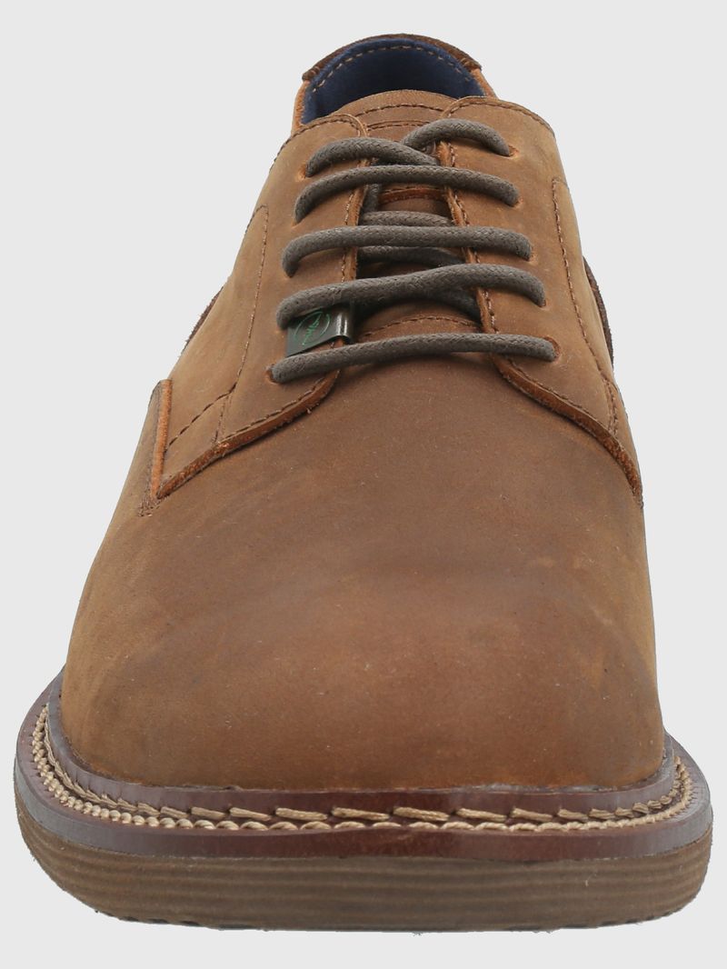 Zapato-Para-Hombre-Cuero-Mambo-Cafe-Hush-Puppies