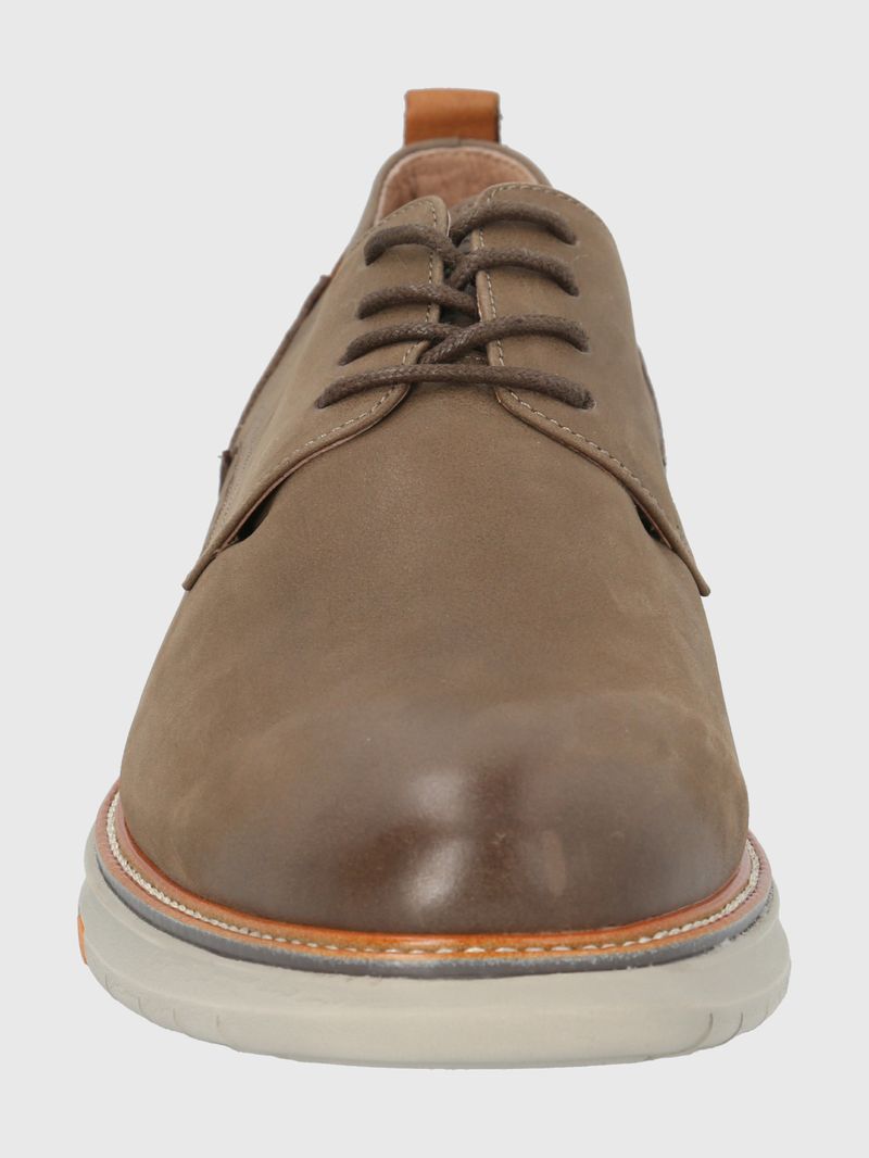 Zapato-Para-Hombre-Cuero-Rustic-Taupe-Hush-Puppies