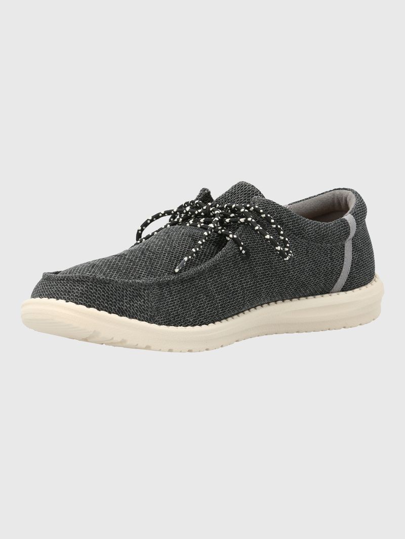 Alpargata-Para-Hombre-Textil-Canyon-Negro-Hush-Puppies