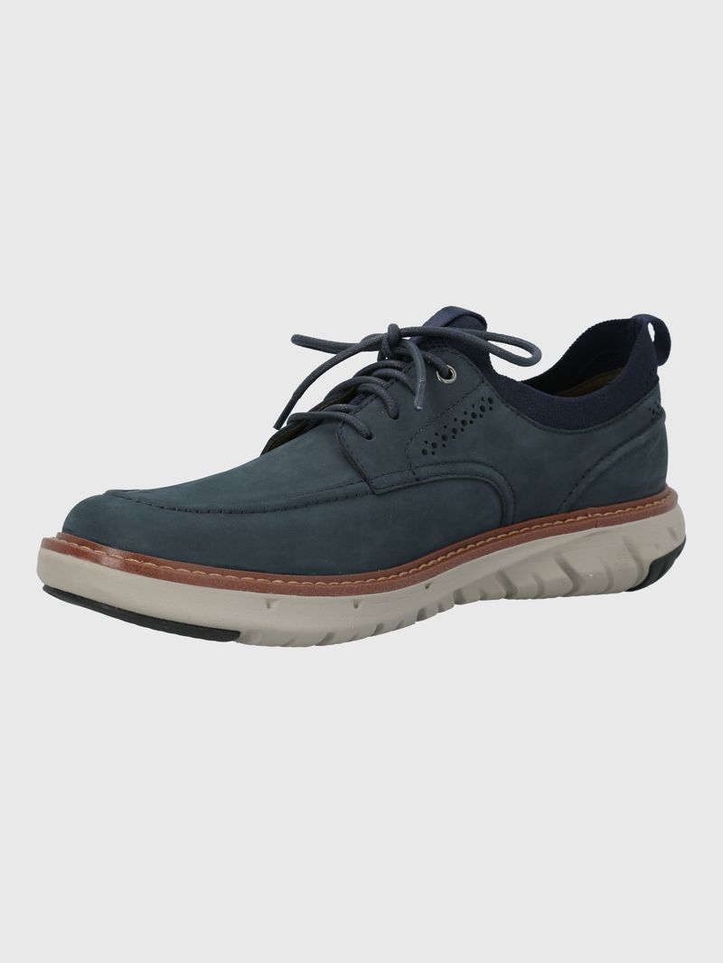 Zapato-Para-Hombre-Cuero-Smart-Laceup-Azul-Hush-Puppies