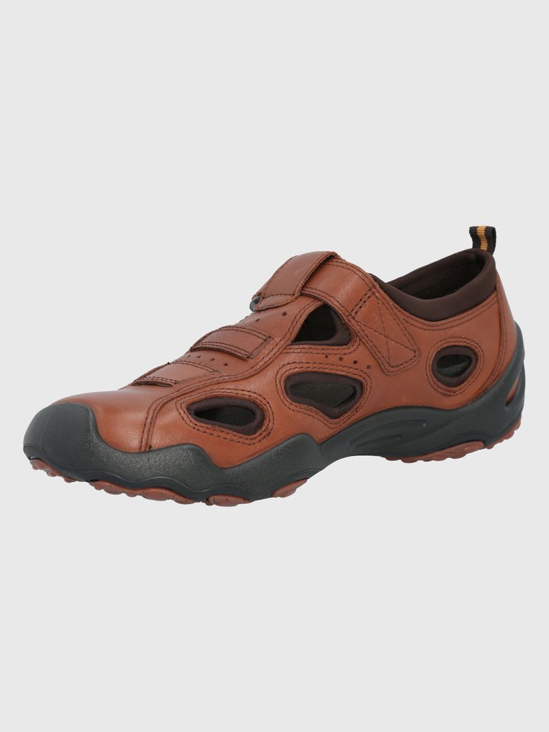 Sandalia-Para-Hombre-Cuero-Galera-Cafe-Hush-Puppies