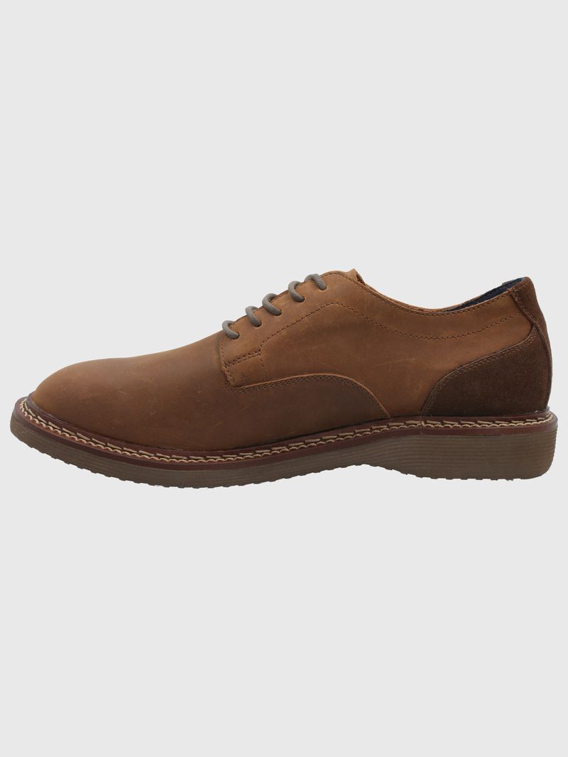 Zapato-Para-Hombre-Cuero-Mambo-Cafe-Hush-Puppies