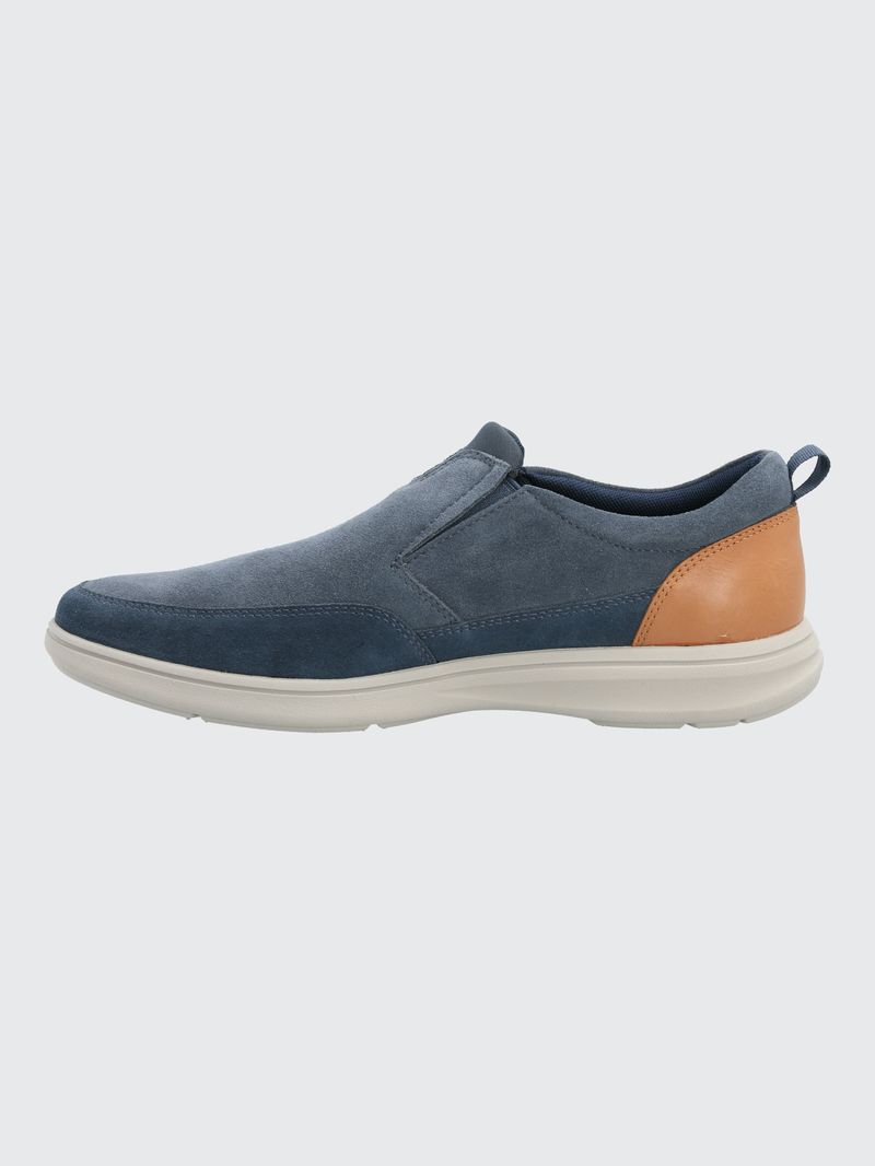 Slip-On-Para-Hombre-Cuero-Robson-Azul-Hush-Puppies