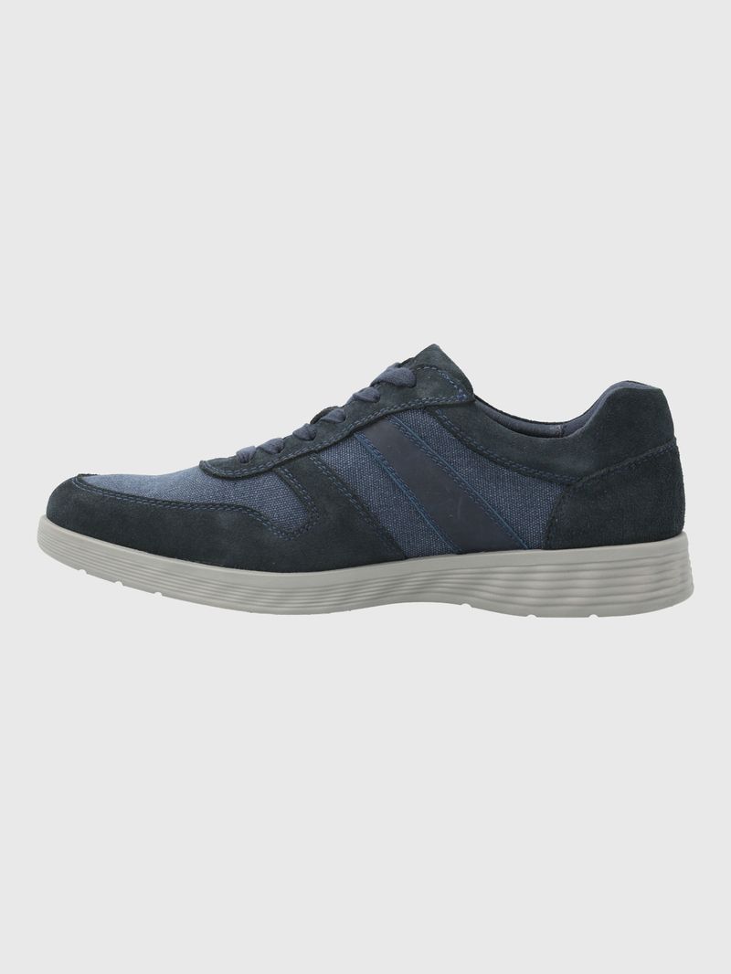 Zapatilla-Para-Hombre-Cuero-Textil-Spinal-Wave-Azul-Hush-Puppies
