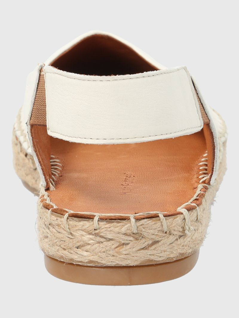 Alpargata-Para-Mujer-Cuero-Teglio-Blanco-Hush-Puppies