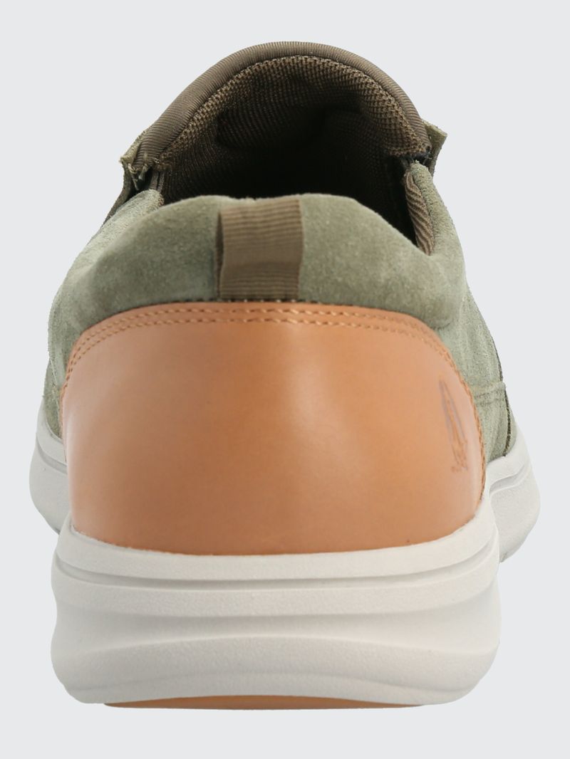 Slip-On-Para-Hombre-Cuero-Robson-Verde-Hush-Puppies