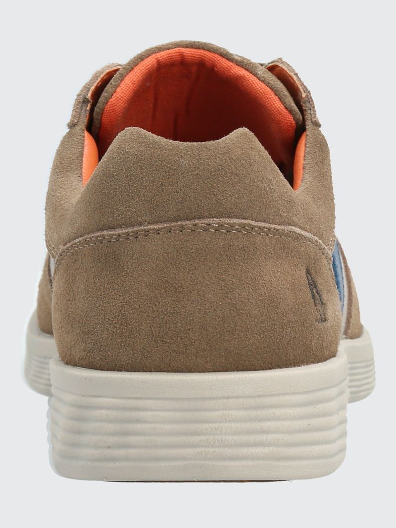 Zapatilla-Para-Hombre-Cuero-Textil-Spinal-Wave-Cafe-Hush-Puppies