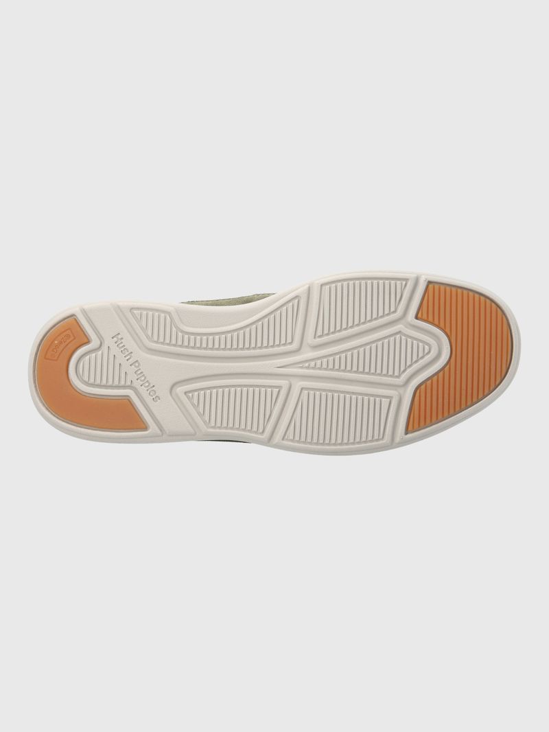 Slip-On-Para-Hombre-Cuero-Robson-Verde-Hush-Puppies