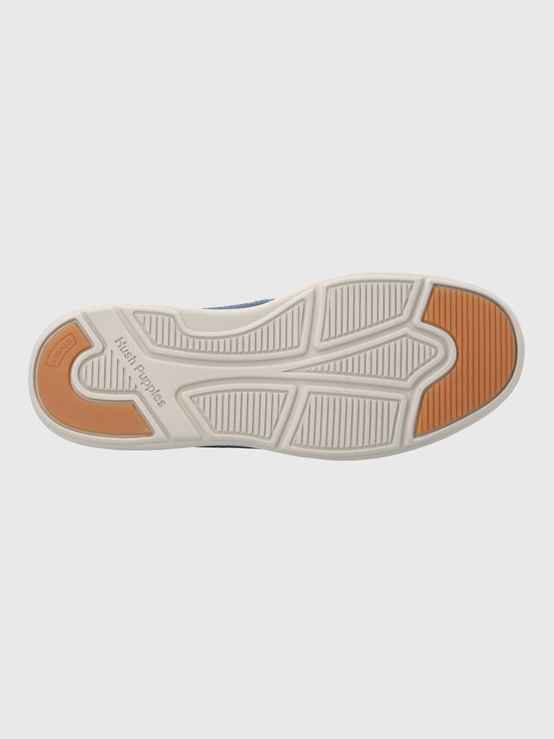 Slip-On-Para-Hombre-Cuero-Robson-Azul-Hush-Puppies