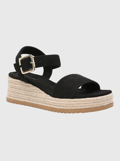 Sandalia Para Mujer Sintetico Lili Negro Hush Puppies
