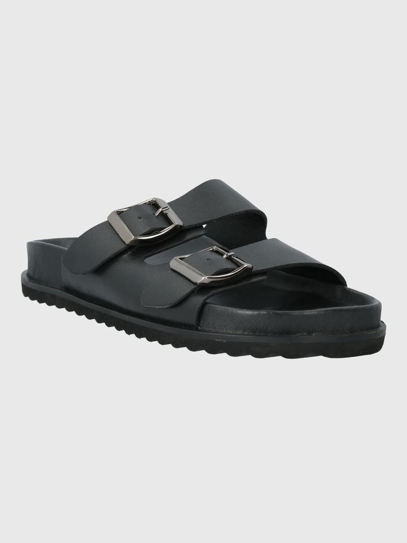 Sandalia-Para-Mujer-Cuero-Varana-Negro-Hush-Puppies