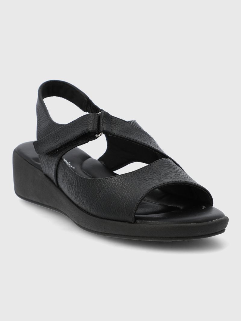 Sandalia-Para-Mujer-Cuero-Lifestyle-2-Negro-Hush-Puppies