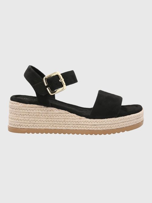 Sandalia Para Mujer Sintetico Lili Negro Hush Puppies