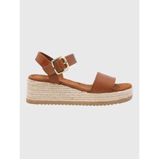 Sandalia Para Mujer Sintetico Lili Café Hush Puppies