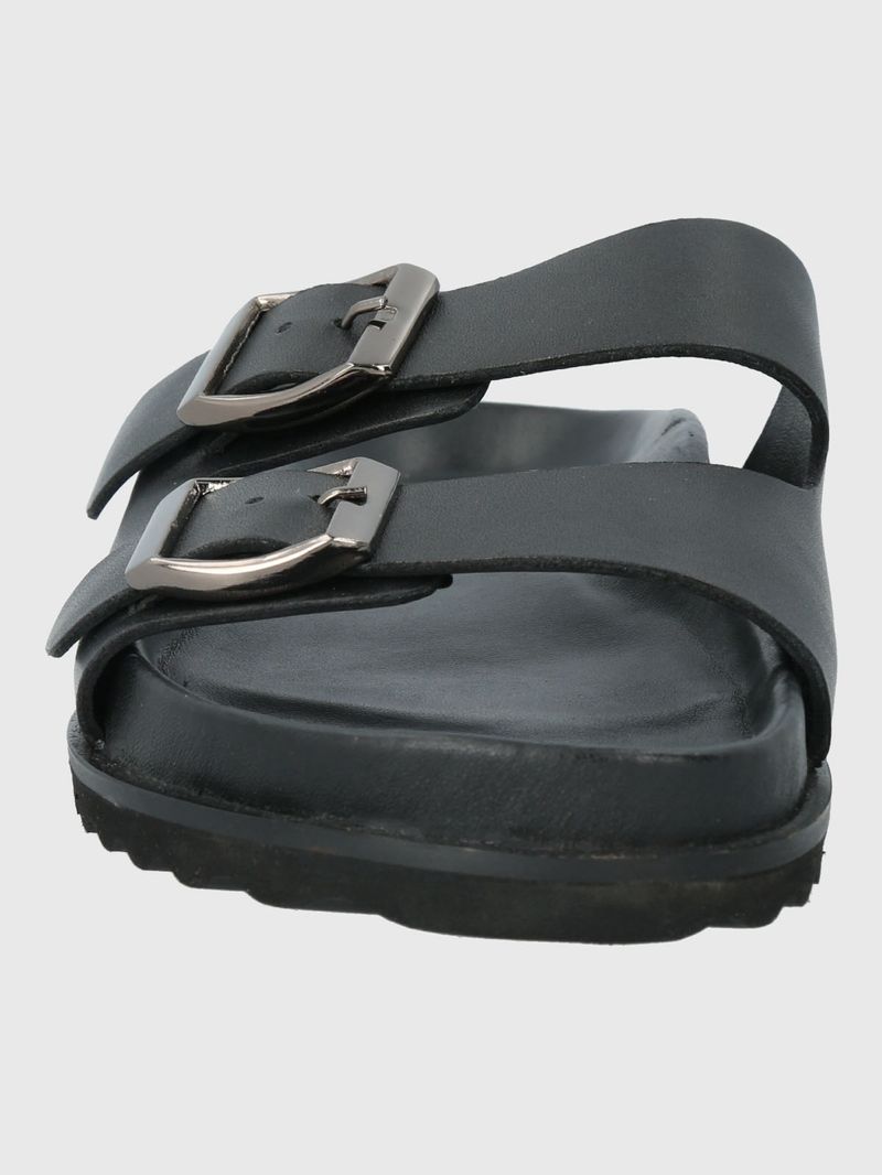 Sandalia-Para-Mujer-Cuero-Varana-Negro-Hush-Puppies