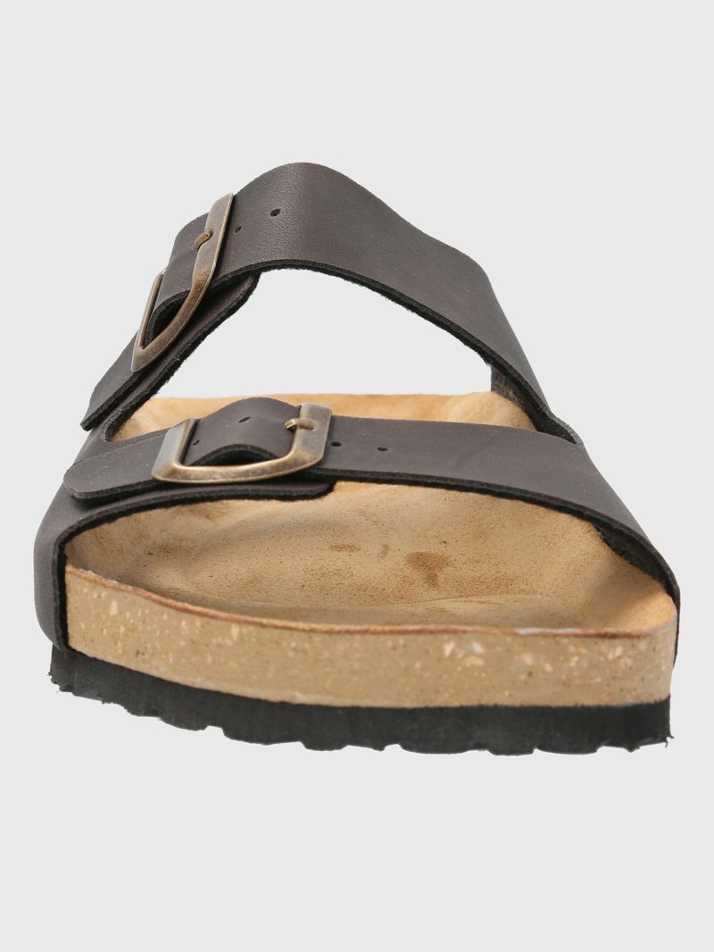 Sandalia-Para-Hombre-Sintetico-Kano-Marron-Oscuro-Hush-Puppies