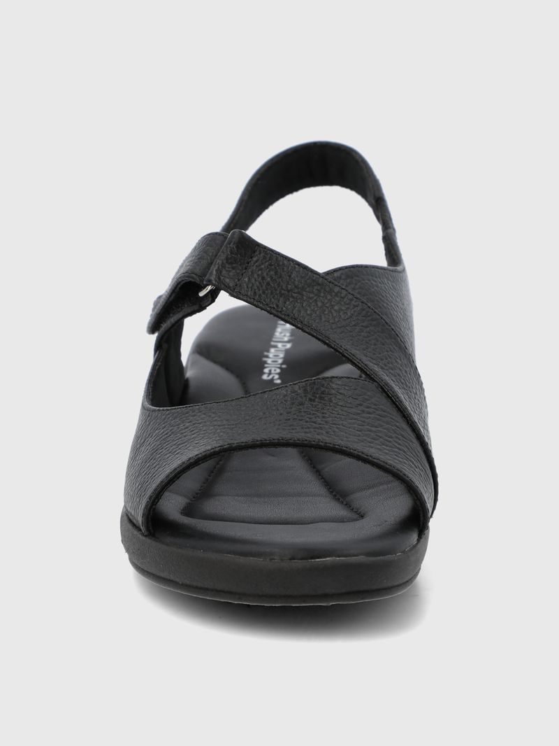 Sandalia-Para-Mujer-Cuero-Lifestyle-2-Negro-Hush-Puppies