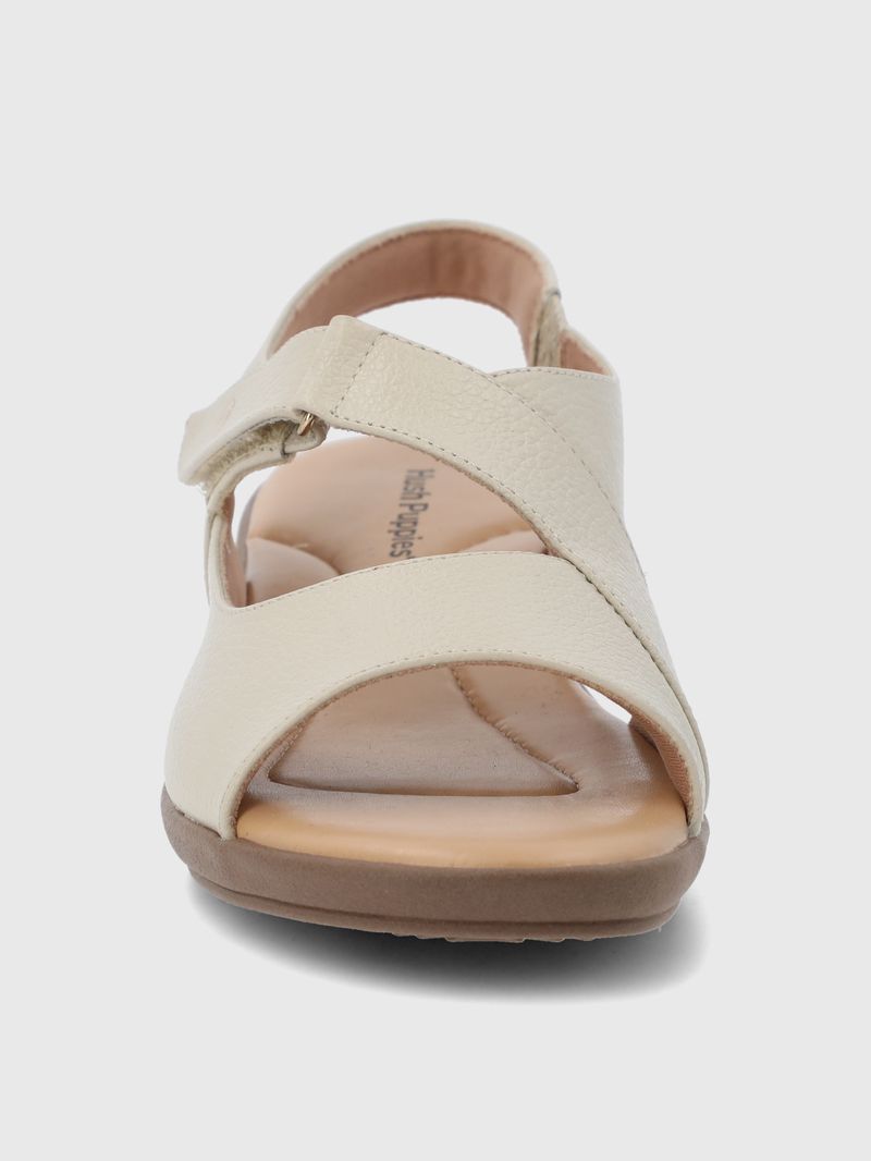 Sandalia-Para-Mujer-Cuero-Lifestyle-2-Beige-Crudo-Hush-Puppies