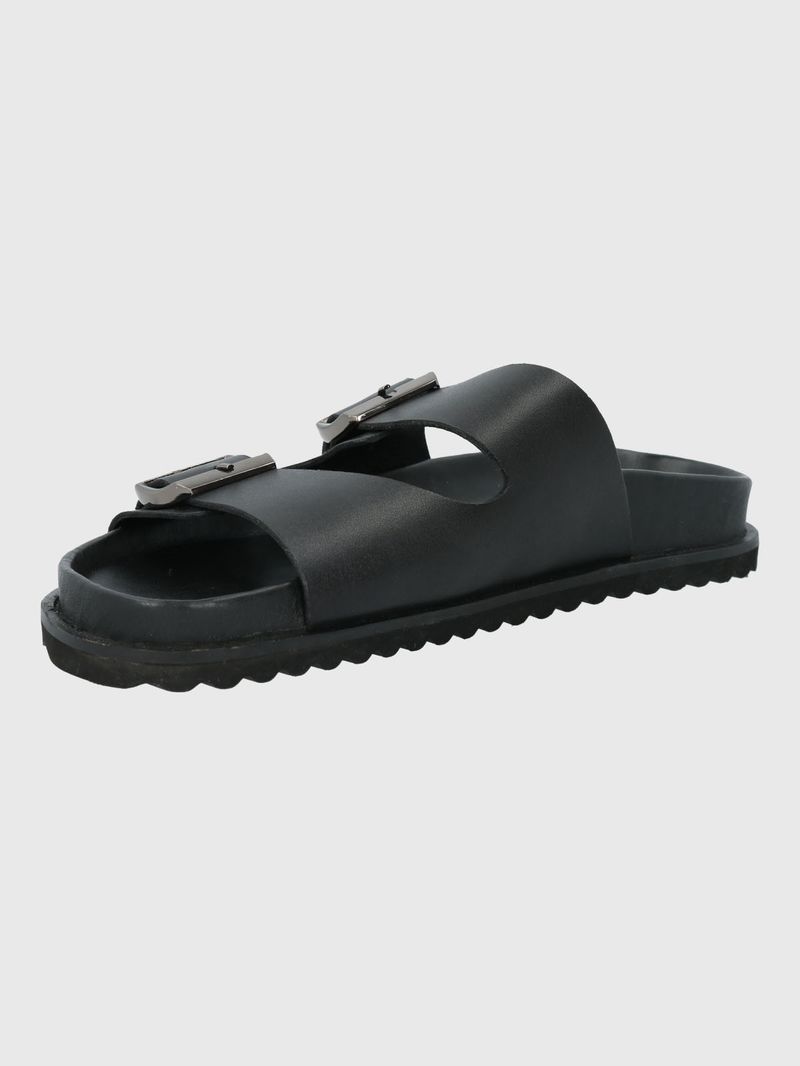 Sandalia-Para-Mujer-Cuero-Varana-Negro-Hush-Puppies