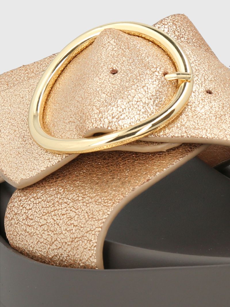 Sandalia-Para-Mujer-Cuero-Gise-Dorado-Hush-Puppies