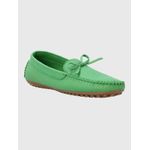 Mocasin-Para-Mujer-Cuero-Tado-Verde-Hush-Puppies