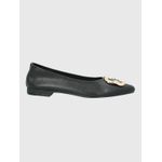Ballerina-Para-Mujer-Cuero-Kenzie-Negro-Hush-Puppies