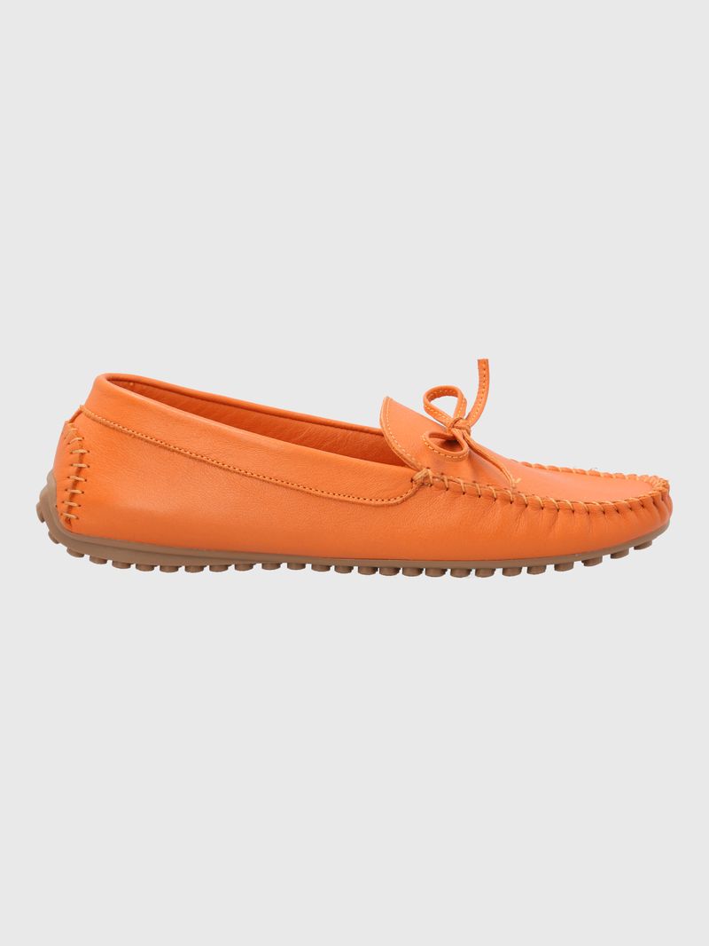 Mocasin-Para-Mujer-Cuero-Tado-Naranjo-Hush-Puppies